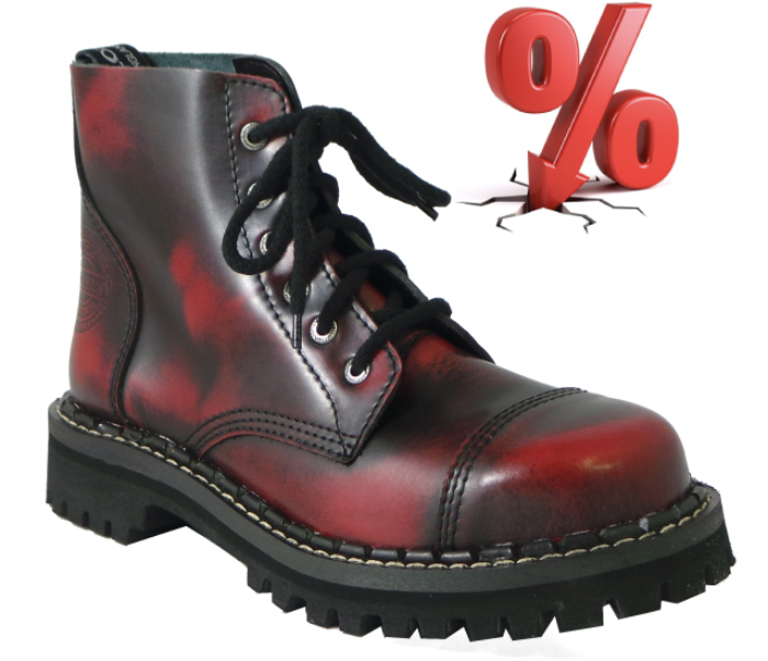 AKCE: CAMPILOT BLACK RED, 6 dírek, VELIKOST 41 = SLEVA 300,-