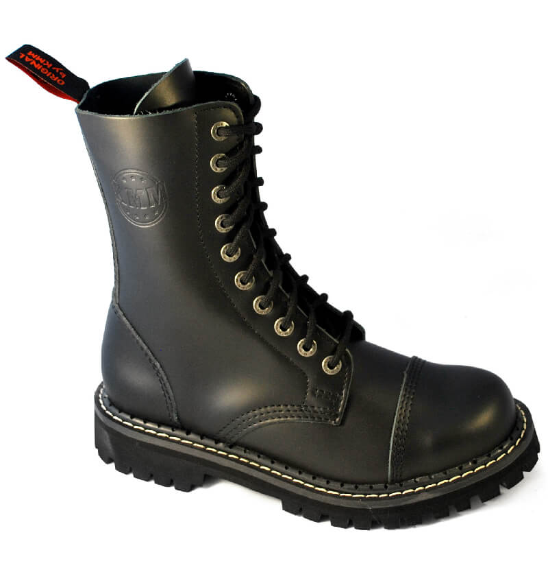 Glady - boty KMM BLACK FULL, 10 dírek