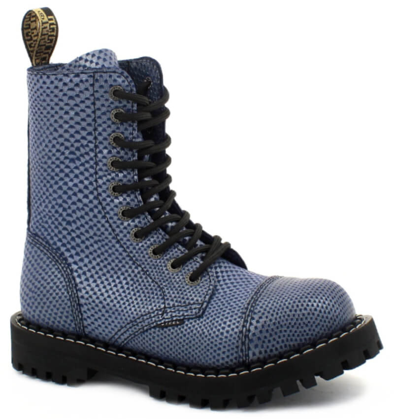 Glady - boty STEEL FULL BLUE D-143, 10 dírek