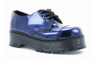Glady - boty STEEL FULL BLUE KAUČUK HIGH bez oceli, 3 dírky (ZV)